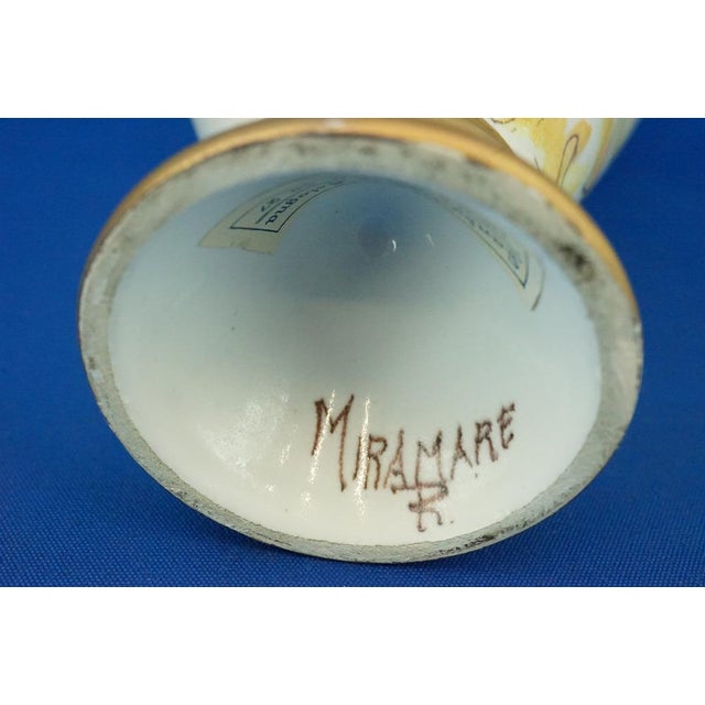 Vintage Ceramic Vase by Domenico Rambelli for Miramare, Italy, 1950s For Sale - Image 18 of 18