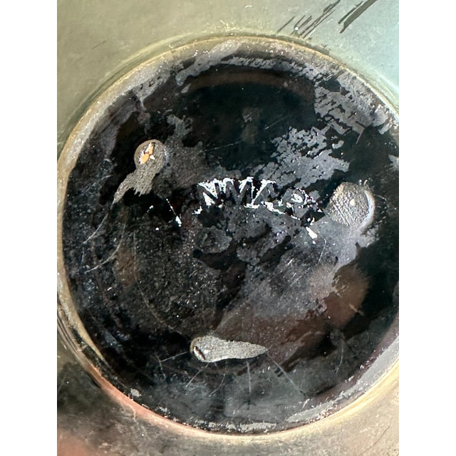 Vintage Danish Modern Colorful Glass Mosaic Dish Stamped Denmark For Sale In San Diego - Image 6 of 6