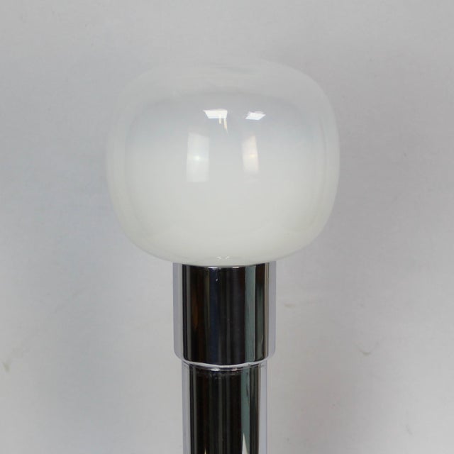 Italian Opalescent Lamp, 1960s For Sale - Image 4 of 6