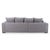 Boconcept Cenova Fabric Corner Sofa Grey Sofa Couch For Sale - Image 10 of 12