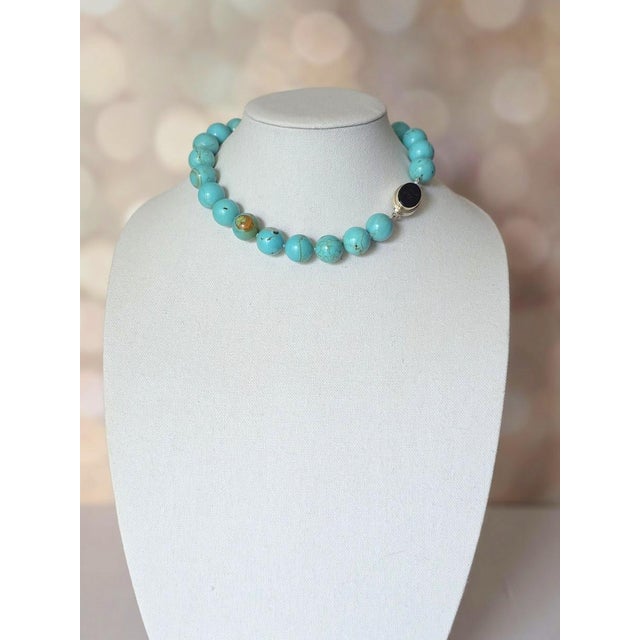 Exclusive Mexican Turquoise Necklace – Nature's Luxury in Every Bead! Experience the magic of genuine Mexican turquoise –...