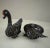 Metal Antique Chinese Export Silver Filigree Enameled Ducks For Sale - Image 7 of 7