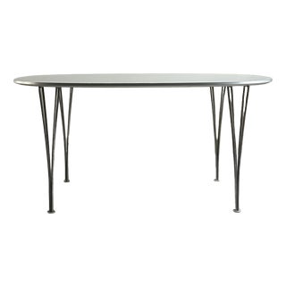 Danish Superellipse Table by Hein-Mathsson and Arne Jacobsen for Fritz Hansen, 1950s For Sale