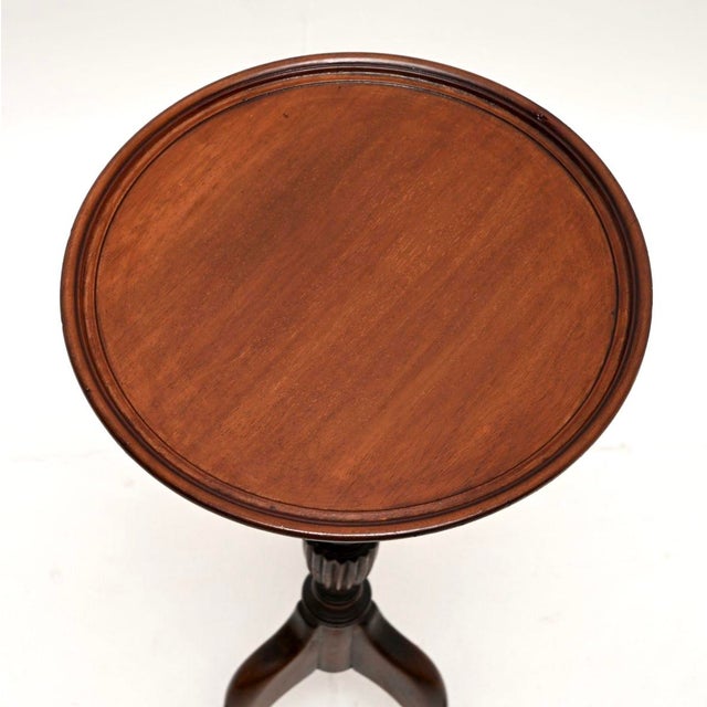 Antique Georgian Style Wine Table, 1900 For Sale - Image 4 of 6
