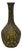 20th Century Belgian Ceramic Vase With Ornate Details For Sale