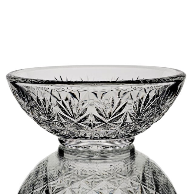 Waterford Hospitality Irish Lead Crystal Party Bowl With Box 5" For Sale - Image 14 of 15