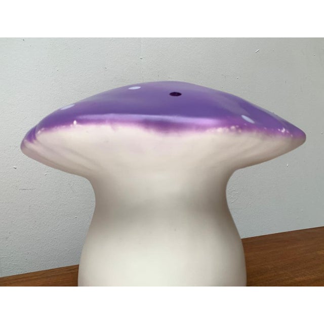 Postmodern Postmodern German Plastic Mushroom Table Lamp from Heico, 1980s For Sale - Image 3 of 18