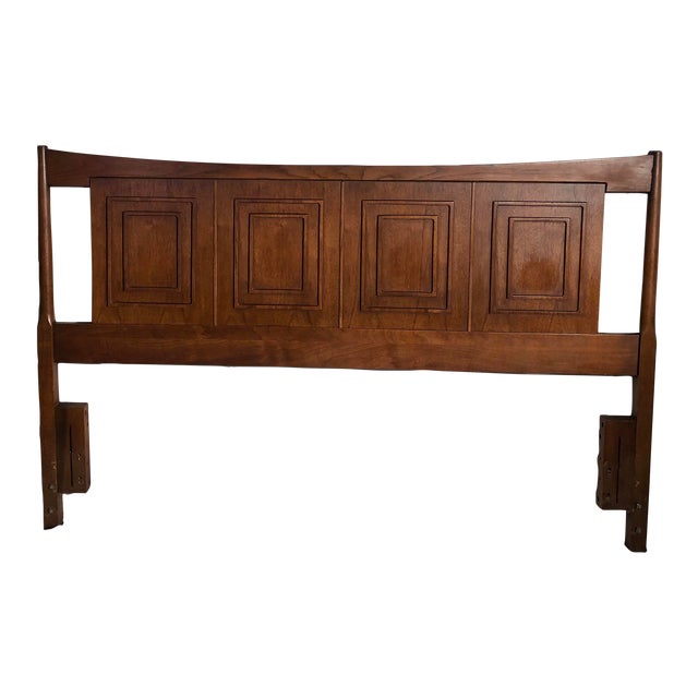 1960s MidCentury Modern Broyhill Sculptra Queen Headboard Chairish
