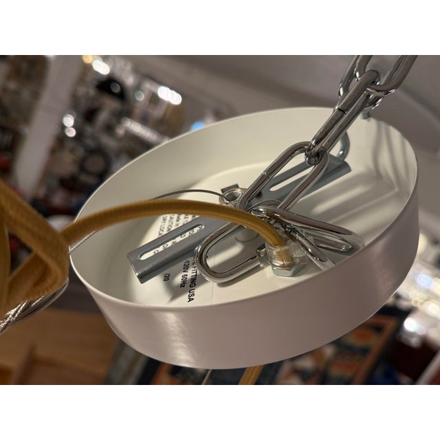 New Bomma Lantern Pendant, White For Sale - Image 11 of 12