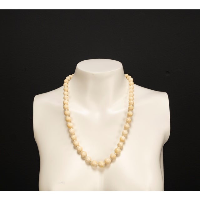 Vintage Art Deco Stone Necklace, 1920s For Sale - Image 11 of 12