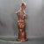 Large Vintage Hand Carved Wooden Nude Woman Lamp For Sale - Image 4 of 9