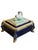 Victorian Circa 1900 English Majolica Swan Finial Sardine Box For Sale - Image 3 of 13