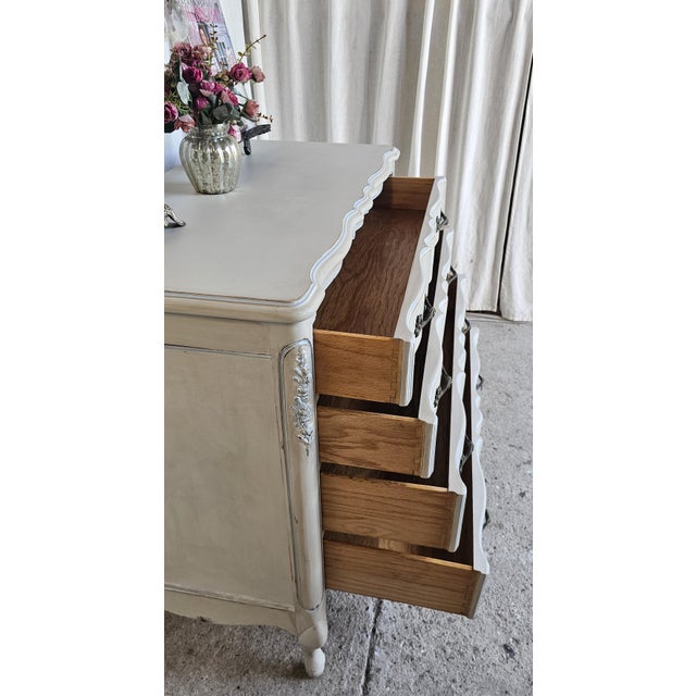 Vintage Small Chest of Drawers, Circa 1950s, Mahogany Tanglewood Chest For Sale - Image 14 of 14