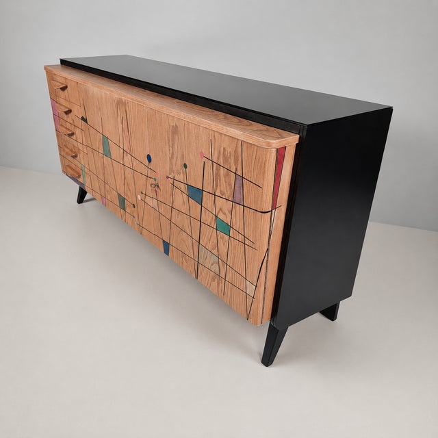 Beige Vintage Commode from Tatra, 1970s For Sale - Image 8 of 11