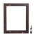 French Figured Elm Mirror With Dutch Ripple Carved Frame, C. 1920 For Sale In Philadelphia - Image 6 of 6