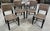 Gray 4 Palecek Blackened Pananawood & Woven Seagrass Dining Chairs, Late 20th Century For Sale - Image 8 of 17