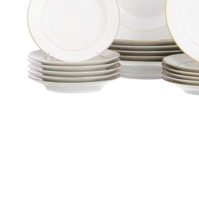 Porcelain Service Set from Vista Alegre, Set of 25 For Sale - Image 3 of 6