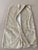 Two Cream and Taupe Jab Damask Fabric King Shams With Matching Bed Scarf For Sale In San Diego - Image 6 of 12
