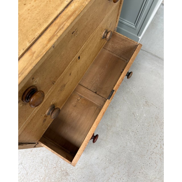 Wood English Pine Dressing Table, 1890s For Sale - Image 7 of 15