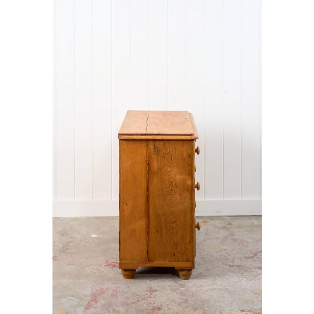 Victorian 19th Century Two Over Two Victorian Pine Chest For Sale - Image 3 of 12