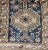 Antique Blue Tribal Karajeh Runner With Navy Blue, Brown and Earth Tones For Sale - Image 9 of 13