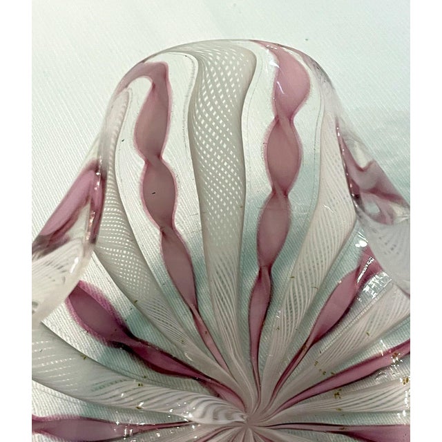 Mid-Century Modern Zanfirico Murano Bowl For Sale - Image 3 of 6
