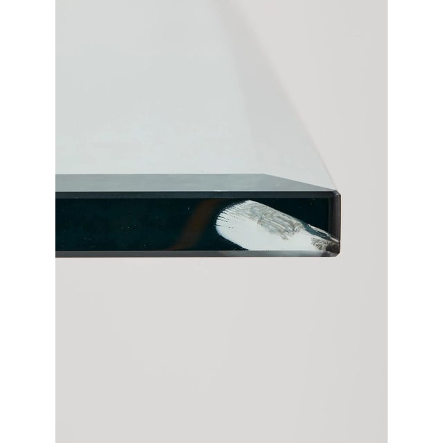 The Pierre Cardin Glass and Metal Dining Table For Sale - Image 9 of 10