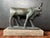 Olive Egyptian Revival Bronze Bull Sculpture, 1980s For Sale - Image 8 of 8