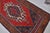 Vintage Anatolian Wool Area Rug, Bold Red Field With Navy Blue Geometric Medallion For Sale In Phoenix - Image 6 of 10