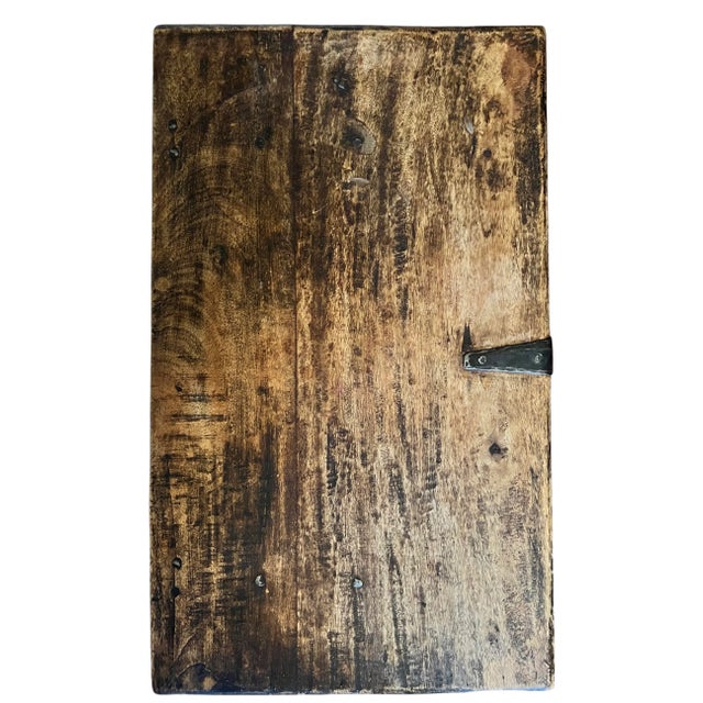 19th Century Japanese Meiji Period Elmwood Chest For Sale - Image 11 of 12