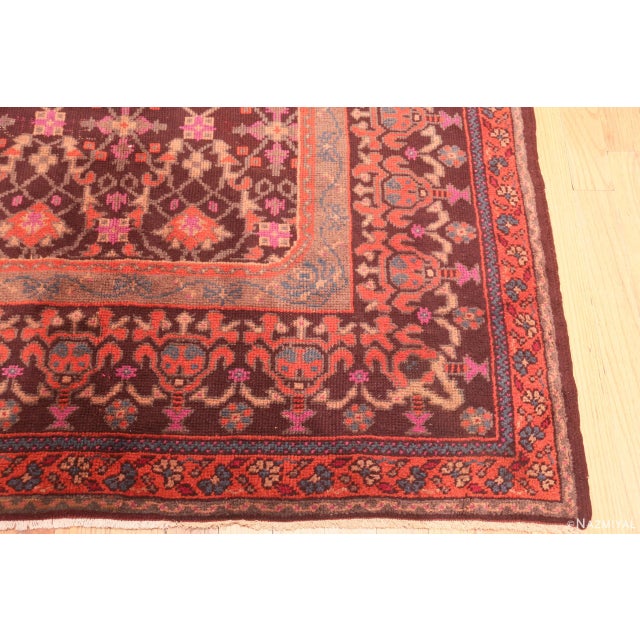 Textile Nazmiyal Collection Vintage German Continental Rug For Sale - Image 7 of 9