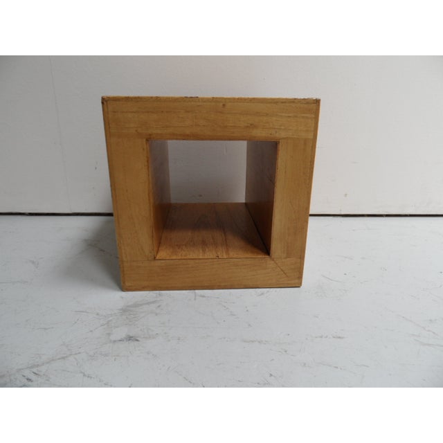 Vintage Cube Side Tables, 1960s, Set of 2 For Sale - Image 9 of 13