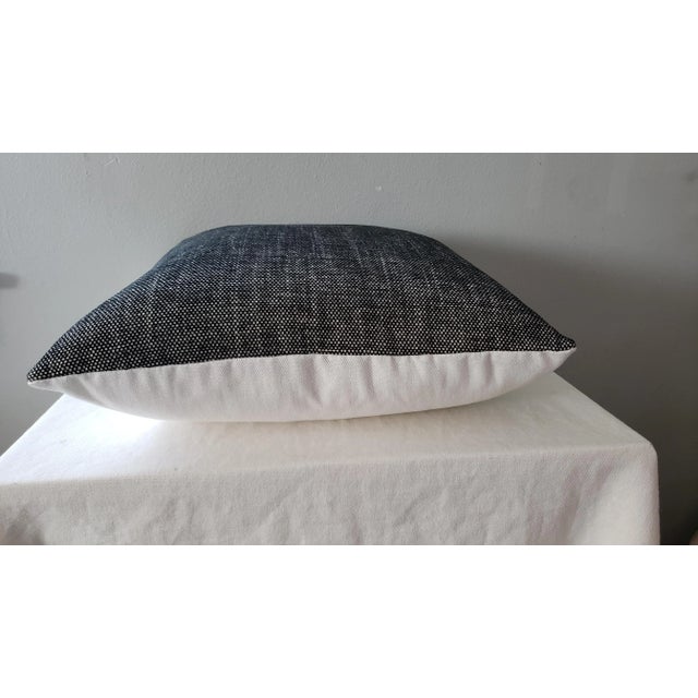 Pillow Cover Only. Size: 20 x 20. Hidden zipper Perennials Rough 'n Rowdy Newsprint on front side only. White Fabric on...