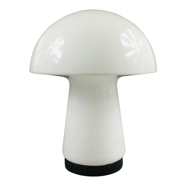 Large Model 6060 Mushroom Table Lamp from Glashütte Limburg, Germany, 1970s For Sale