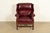 Hancock & Moore Chippendale Wingback Leather Lounge Chair For Sale - Image 15 of 15