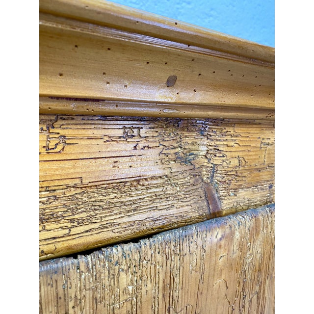 Brown Wardrobe with Patina, Bavaria, 18th Century For Sale - Image 8 of 12