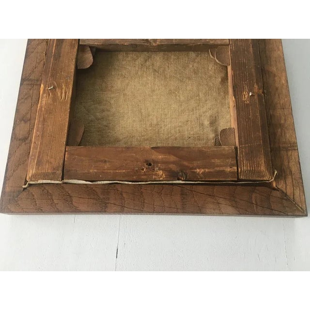 Green Antique Oil Painting on Canvas by Luis For Sale - Image 8 of 18