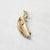 Gold Vintage Signed Napier Modernist Goldtone Duck Brooch For Sale - Image 8 of 8