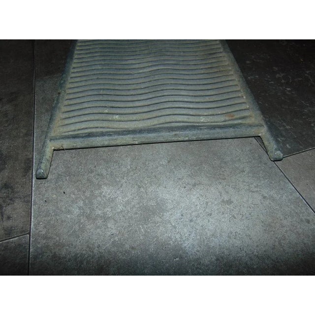 1940s Art Deco Aluminum Washboard For Sale - Image 5 of 6
