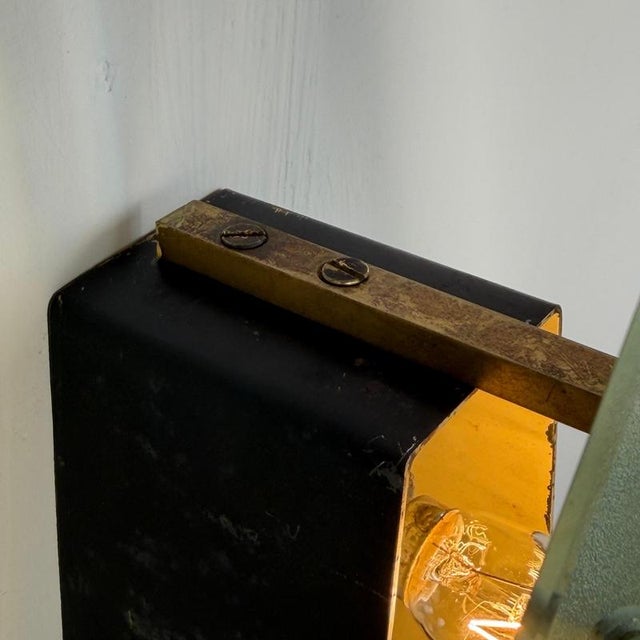 Model 1937 Wall Lights attributed to Max Ingrand for Fontana Arte, Italy, 1958, Set of 2 For Sale - Image 12 of 18