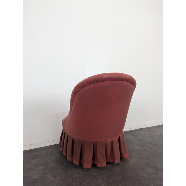 Napoleon III Toadstool Armchair For Sale - Image 4 of 6
