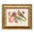 Reproduction Vintage Birds and Butterflies Art Print (Bird#3), Framed For Sale