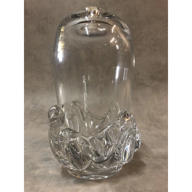 1980s French Crystal Table Lamp by Daum for Daum, 1980s For Sale - Image 5 of 6