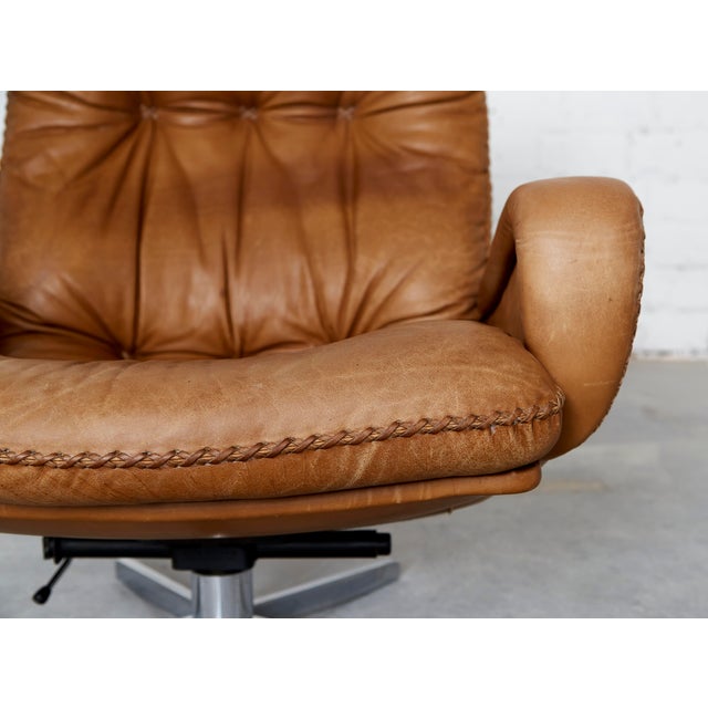 S231 James Bond Swivel Armchair from de Sede, 1960s For Sale - Image 15 of 18