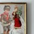 Italian Vintage 1950s Italian Handmade Christmas Santa Wall Art With Faux Snow – Pair For Sale - Image 3 of 9