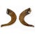 This is a large and beautiful pair of of authentic ram horns featuring natural texture and curvature. Perfect for rustic...