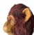 Brown Anne Andersson, Monkey Head Natural Sisal Fiber Clay Sculpture Chimpanzee Anne Andersson Art, 2009 For Sale - Image 8 of 10