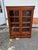 Late 20th Century Vintage Solid Wood 2 Door Bookcase For Sale - Image 5 of 11