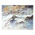 Late 20th Century Rushing River Landscape Watercolor Painting For Sale