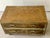 Nice vintage patina on this brass clad 2 drawer campaign chest attributed to Sarried limited. Attribution is based on...